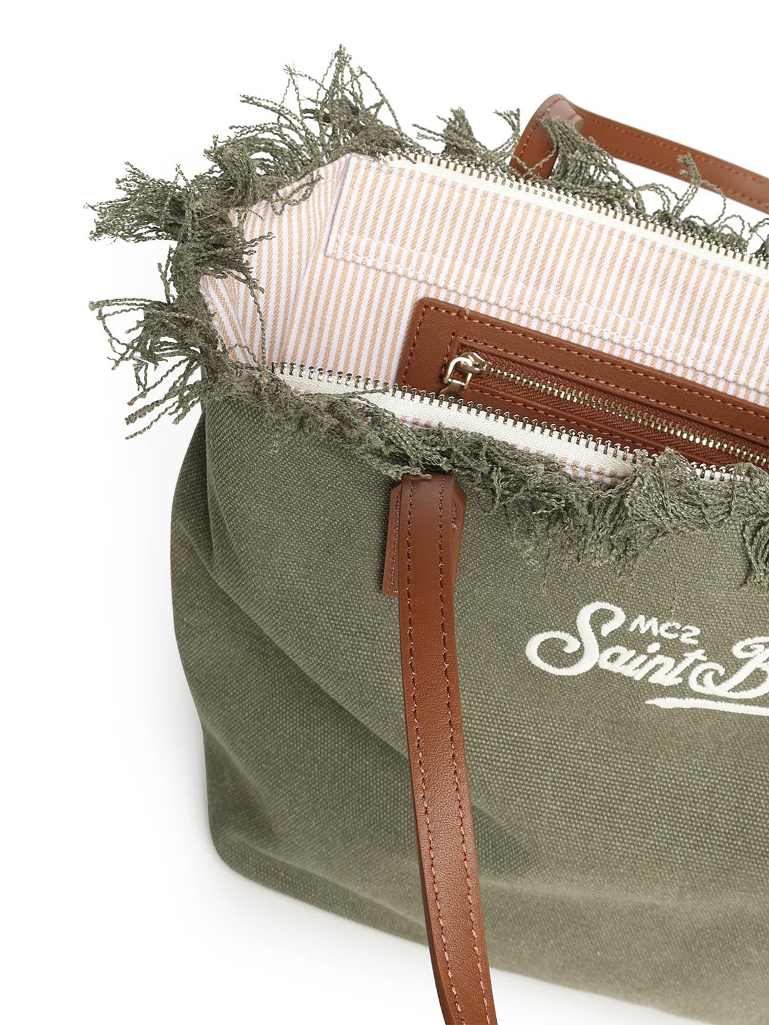 Borsa City Medium in canvas CBMF001 00587L MC2 SAINT BARTH 