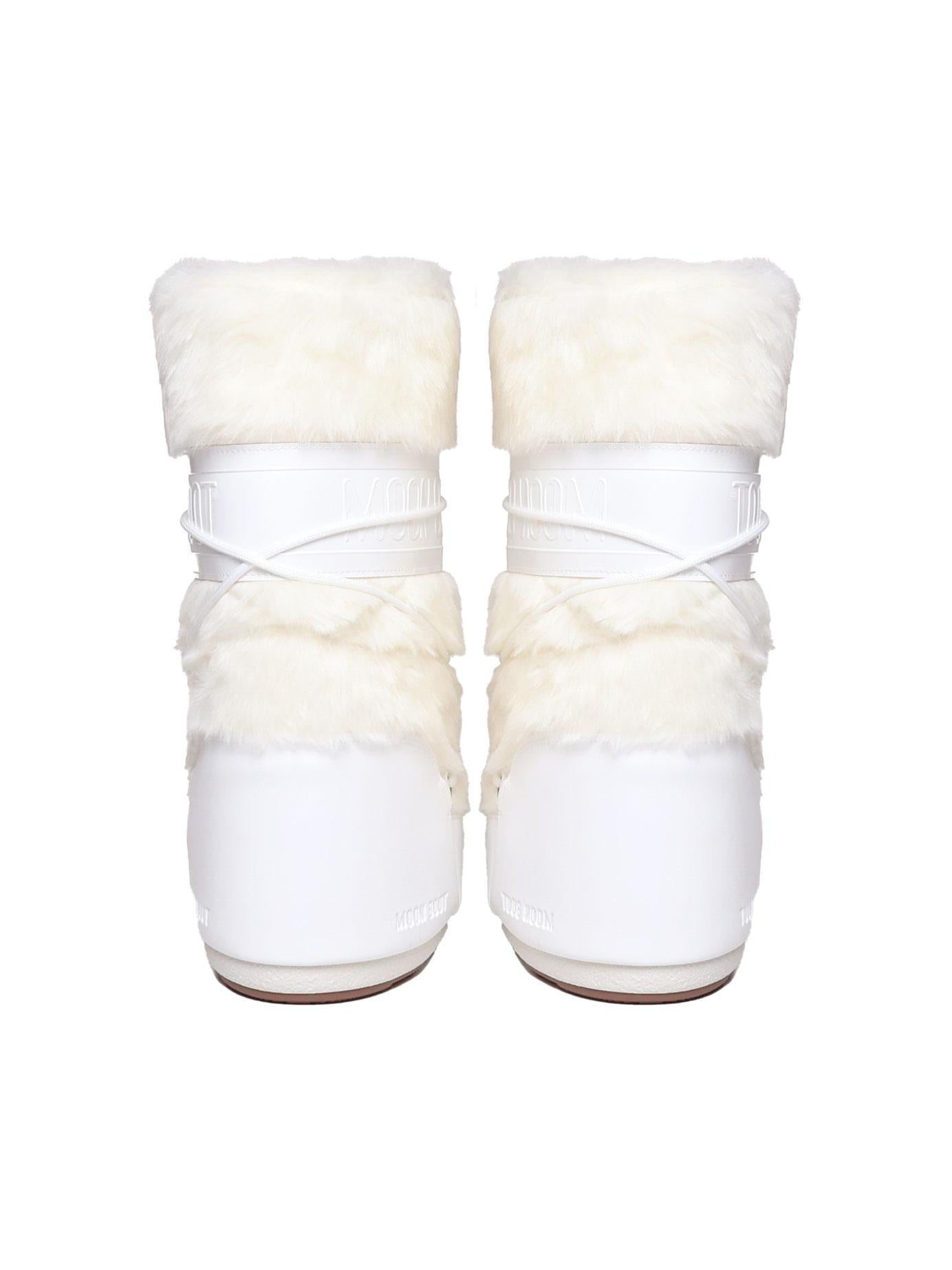 Stivali imbottiti Icon Faux Fur<BR/> 80D1408900 A002 MOON BOOT 
