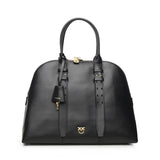 Borsa bowling a mano Escape Bag maxi in pelle<BR/> 105172 A0QOZ99V PINKO 