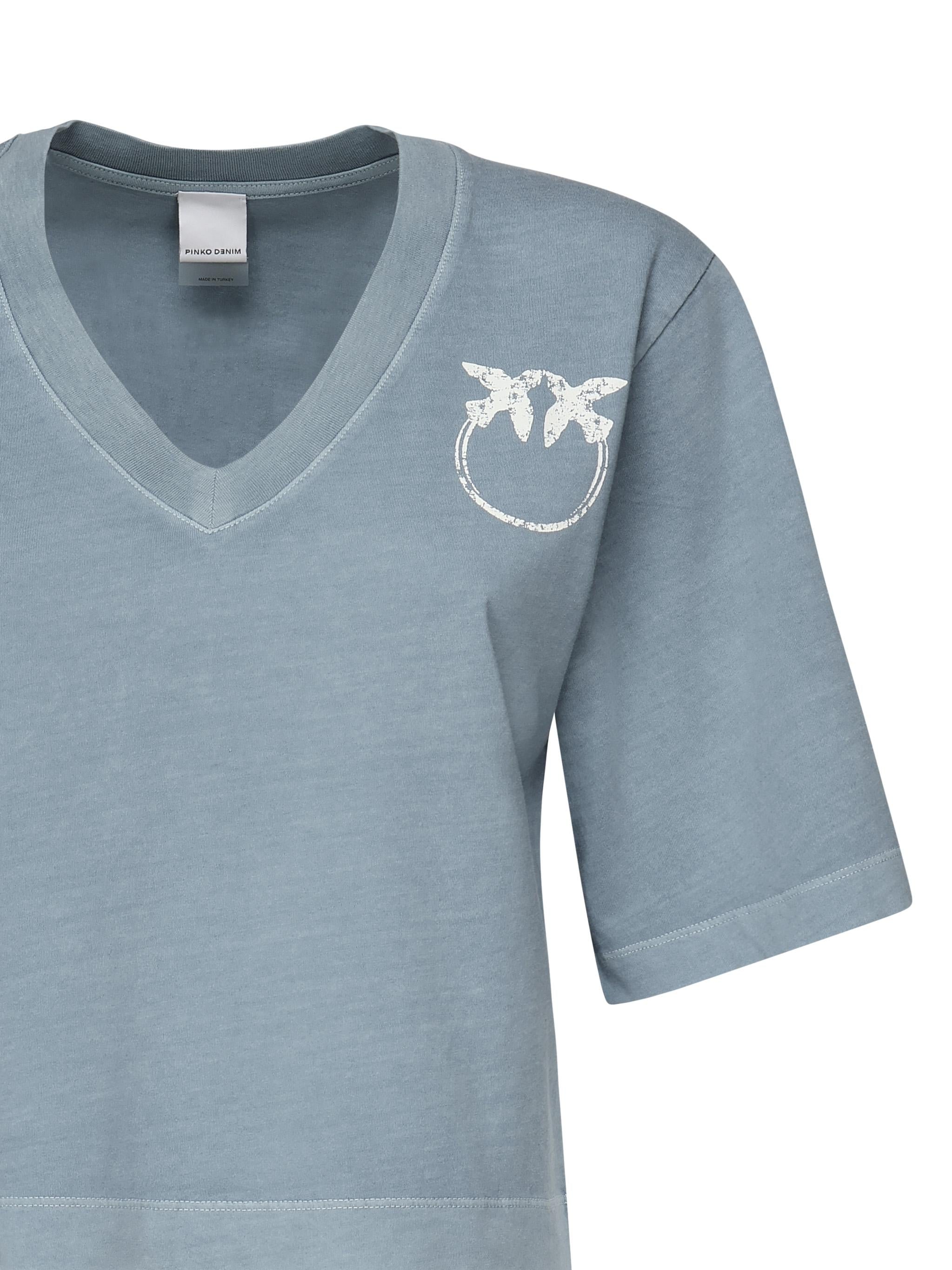 T-shirt Suez in cotone 104606 A2D0E63 PINKO 