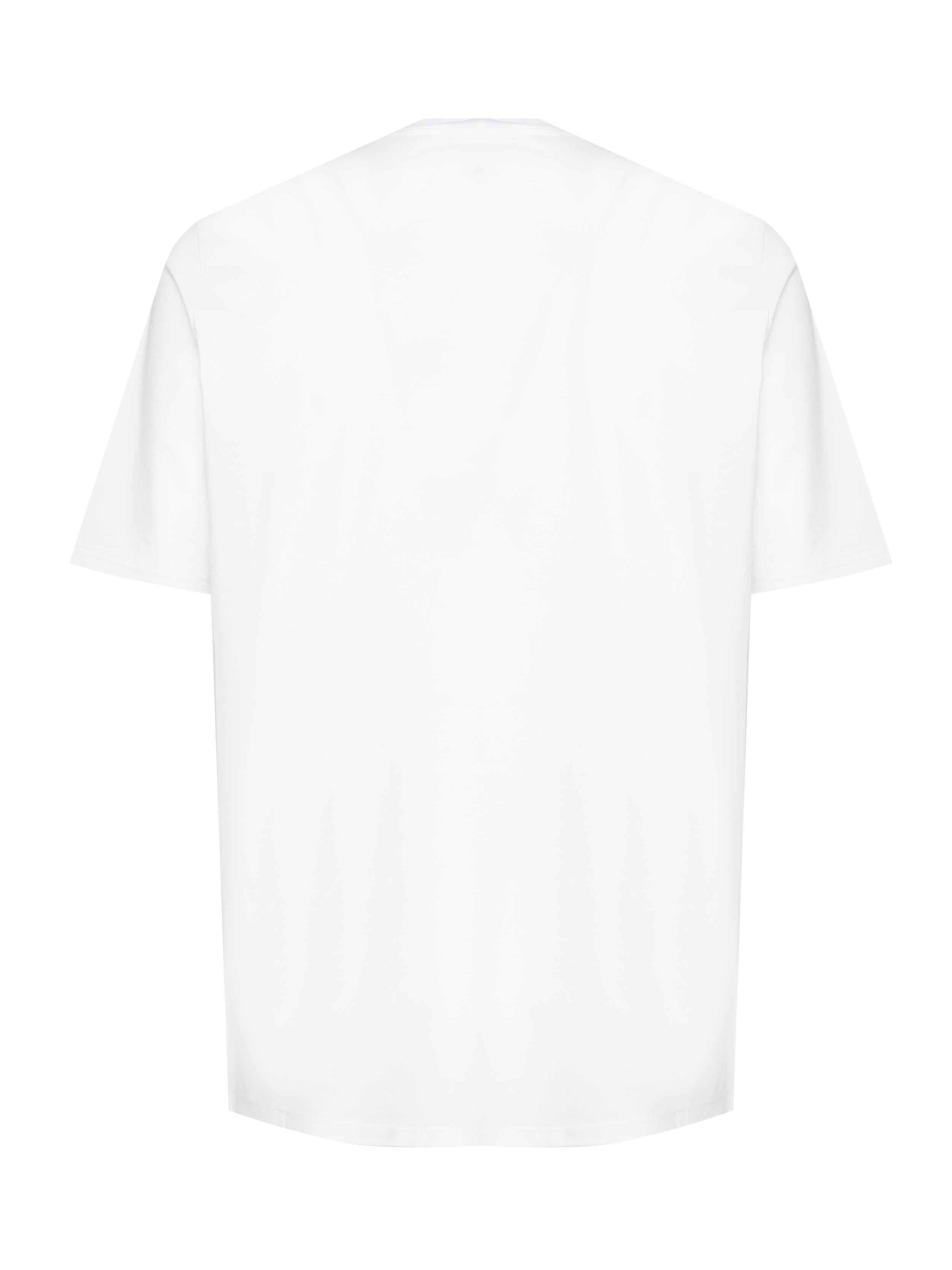 T-shirt Vice in cotone premium VICE BIANCO GIULIANO GALIANO 