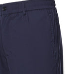 Pantaloni Astro in gabardine di misto lana ASTRO BLU GIULIANO GALIANO 