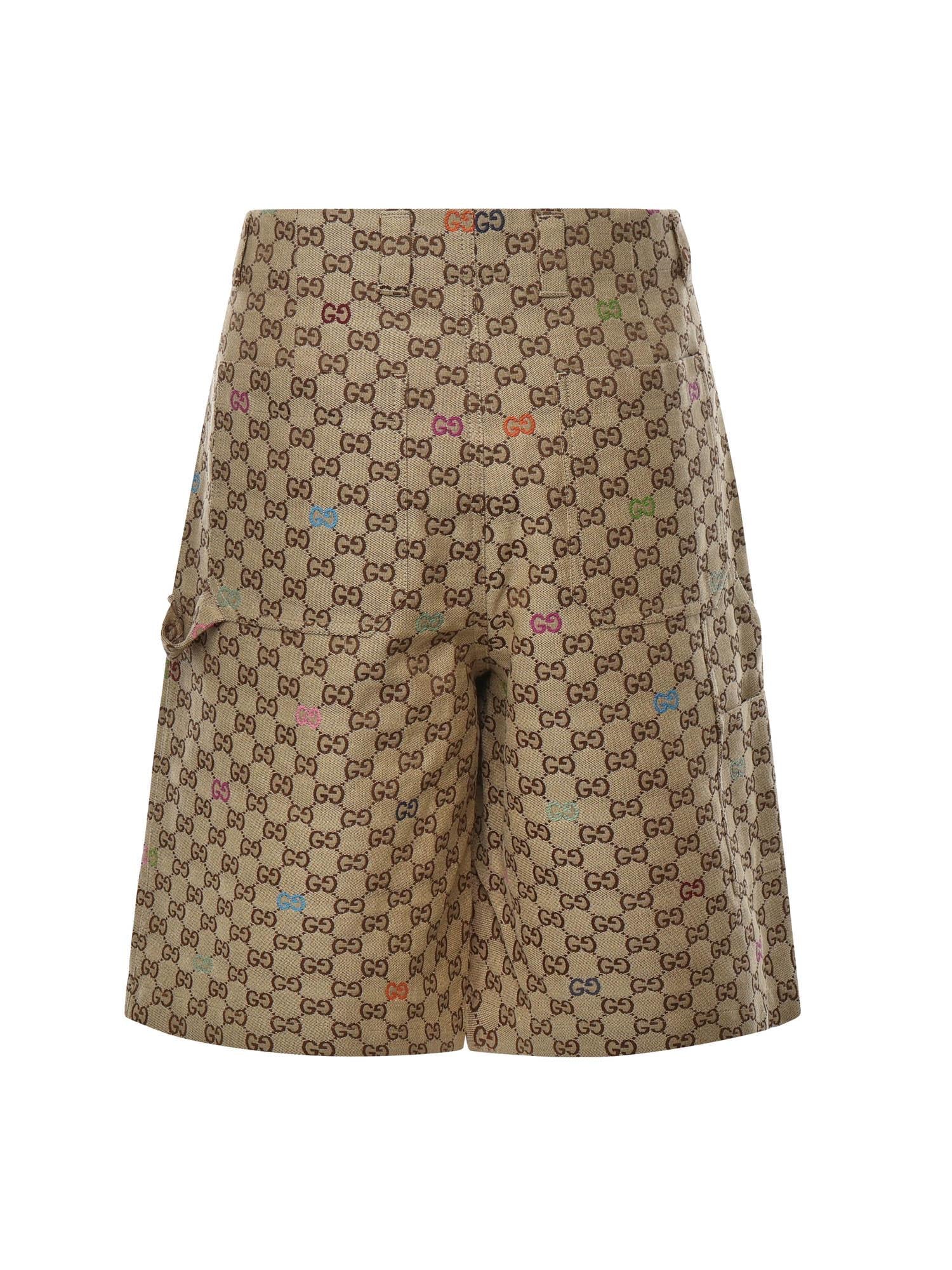 Shorts in tessuto GG 814728 ZAS812137 GUCCI 