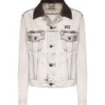 Blouson in denim GWB273 183TF0009 MIU MIU 