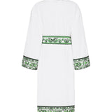 Accappatoio in cotone Maiolica TCF010 TCAGNUV024 DOLCE & GABBANA HOME 