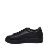 Sneakers Fire1 in pelle<BR/> FIRE 1 TOTALBLACK GIULIANO GALIANO 