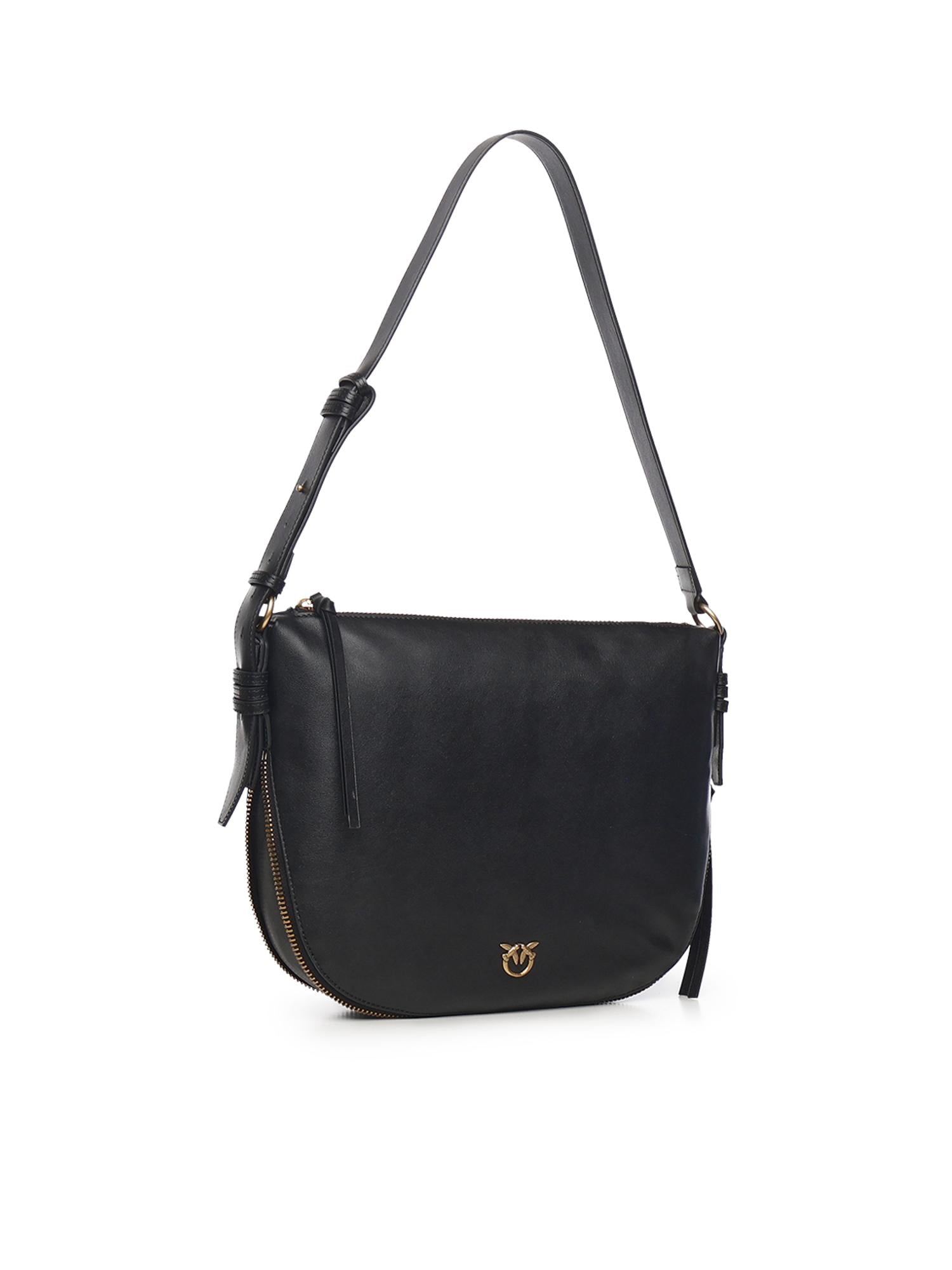 Borsa a spalla hobo in pelle 105113 A0QOZ99Q PINKO 