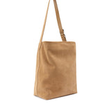 Borsa a tracolla grande Bucket Big in suede 106834 A0F6L08A PINKO 