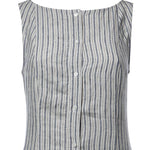 Abito in lino a righe 211B17459 001 POLO RALPH LAUREN 