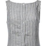 Abito in lino a righe 211B17459 001 POLO RALPH LAUREN 