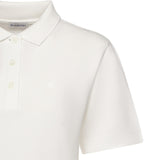 Polo in cotone con logo 8118961 B7078 BURBERRY 