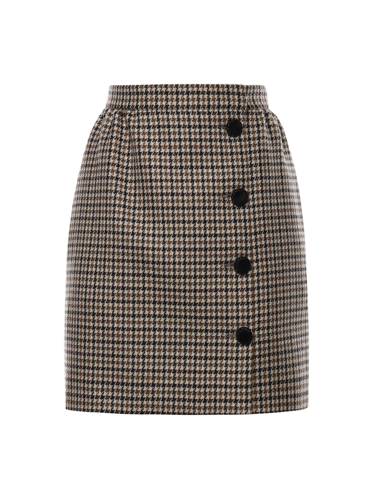 Minigonna in pied-de-poule 8B3RAEG5 9WLC8M VALENTINO GARAVANI 