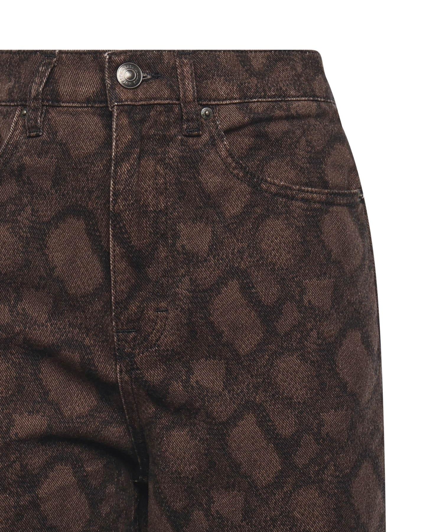 Jeans dritti con stampa all-over 115000 3074 ROTATE 
