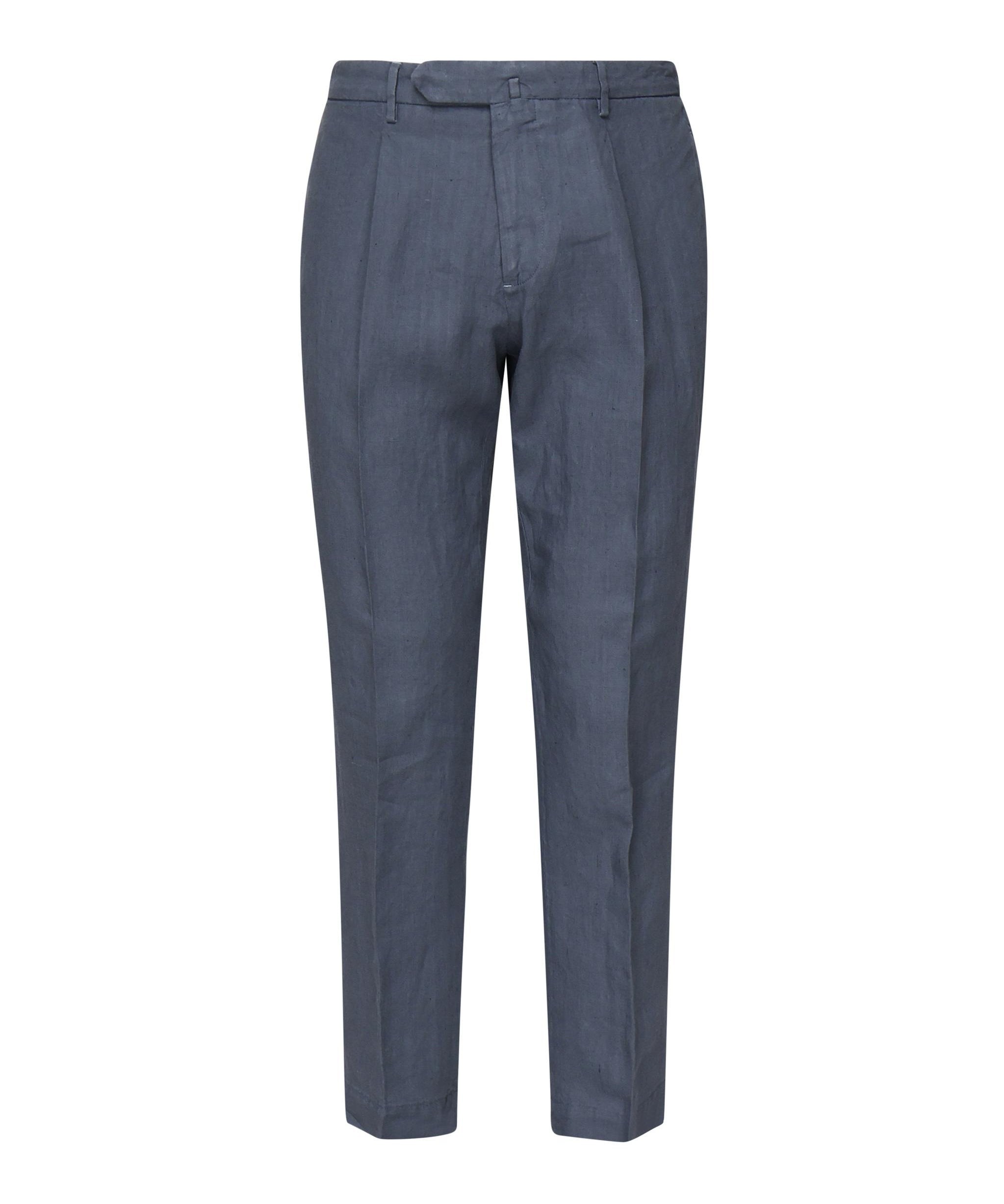Pantaloni pince in lino ARECHIEVO6 TCR343475 SANTANIELLO 