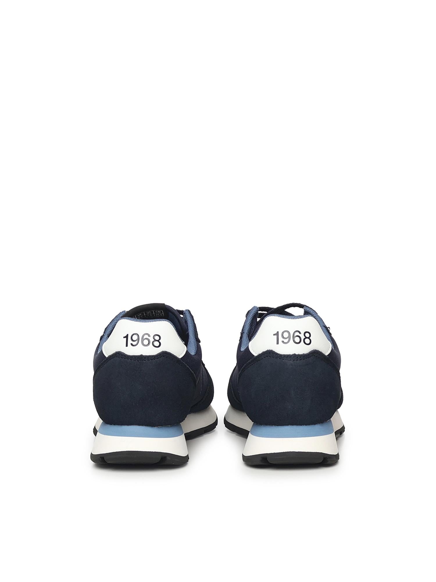Sneaker Tom in nylon e suede<BR/> Z45101 07 SUN 68 