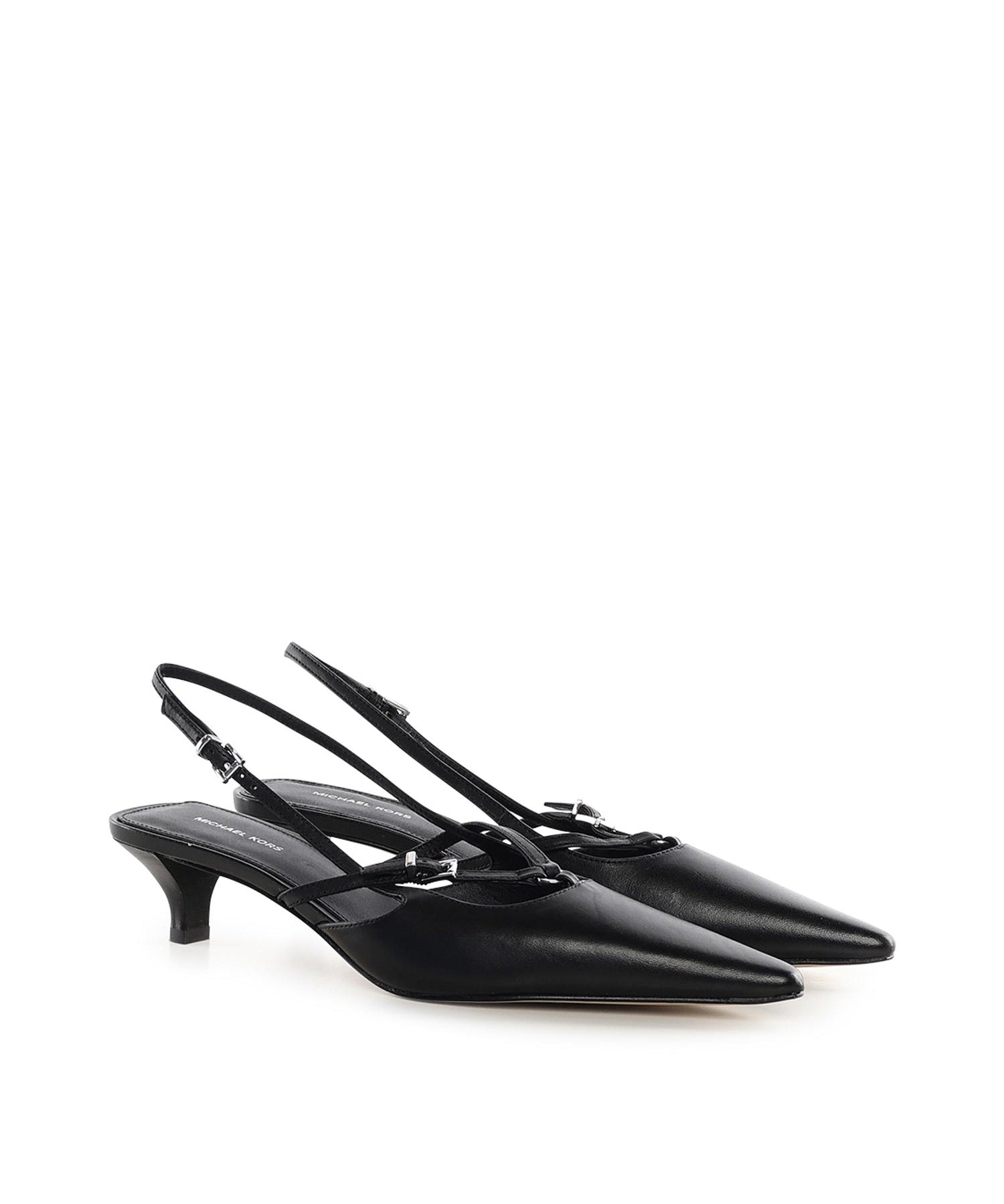 Décolleté slingback Selina in pelle 40F5SLMP2L 001 MICHAEL MICHAEL KORS 