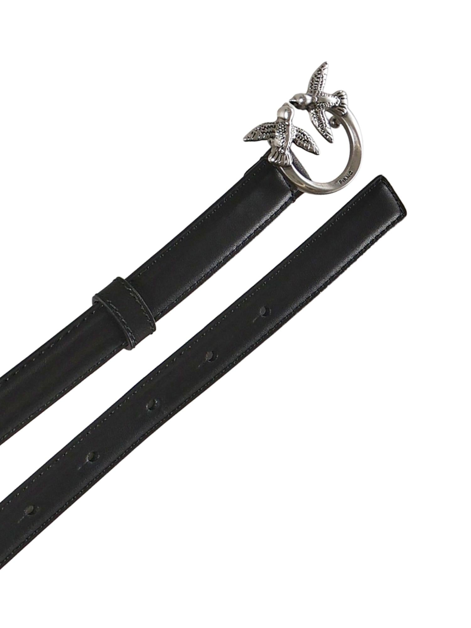 Cintura Love Birds in pelle 100143 A0F1Z99O PINKO 