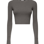 Maglia crop in viscosa crêpe 2511361243600 013 MAX MARA 