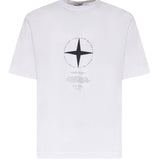 T-shirt con stampa 'Light Compass' L1S152100001 S0363V0001 STONE ISLAND 