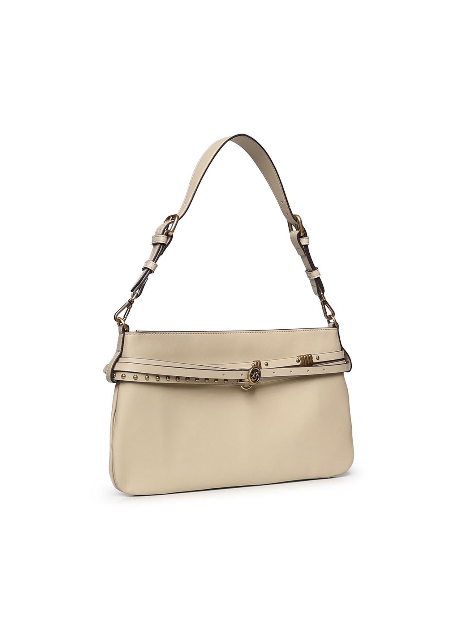 Borsa a spalla media Belt Bag in pelle 106176 A0QOC50Q PINKO 