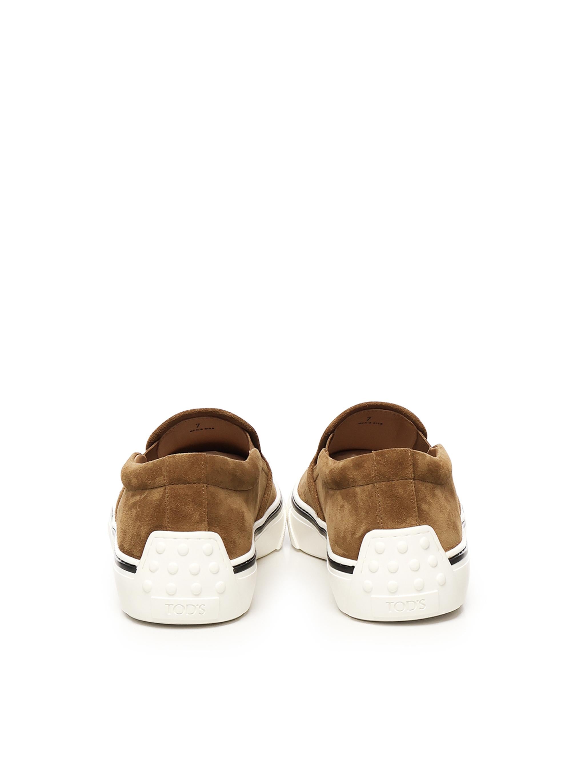 Slip-on in pelle scamosciata XXM03E0IX70RE0 C822 TOD'S 