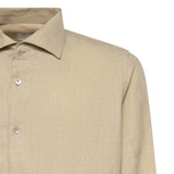 Camicia in lino M75CAMJ12USATES0I139 102 ELEVENTY 