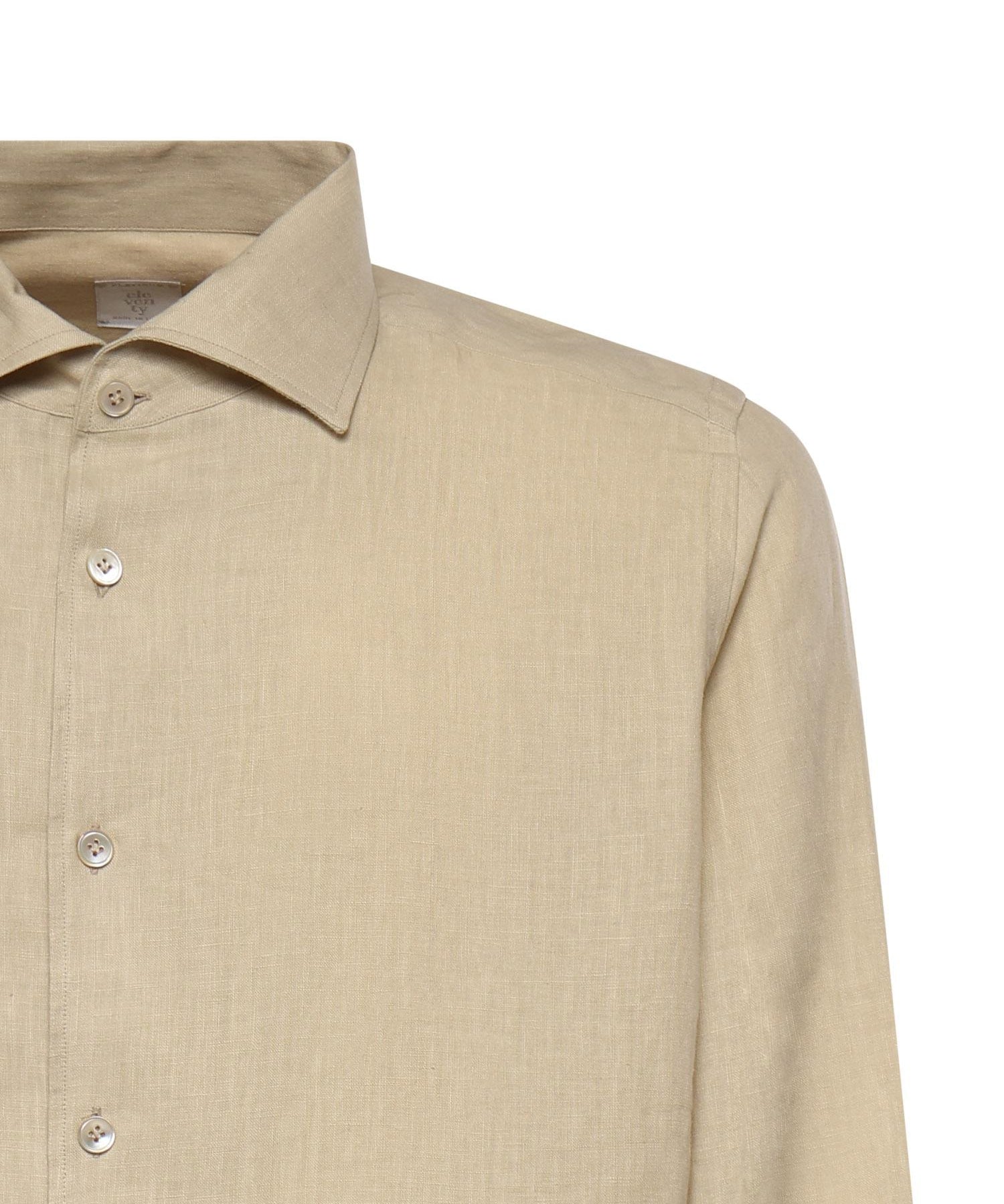Camicia in lino M75CAMJ12USATES0I139 102 ELEVENTY 