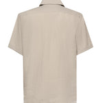 Camicia in lino M75CAMM04TES0I139 02NN ELEVENTY 