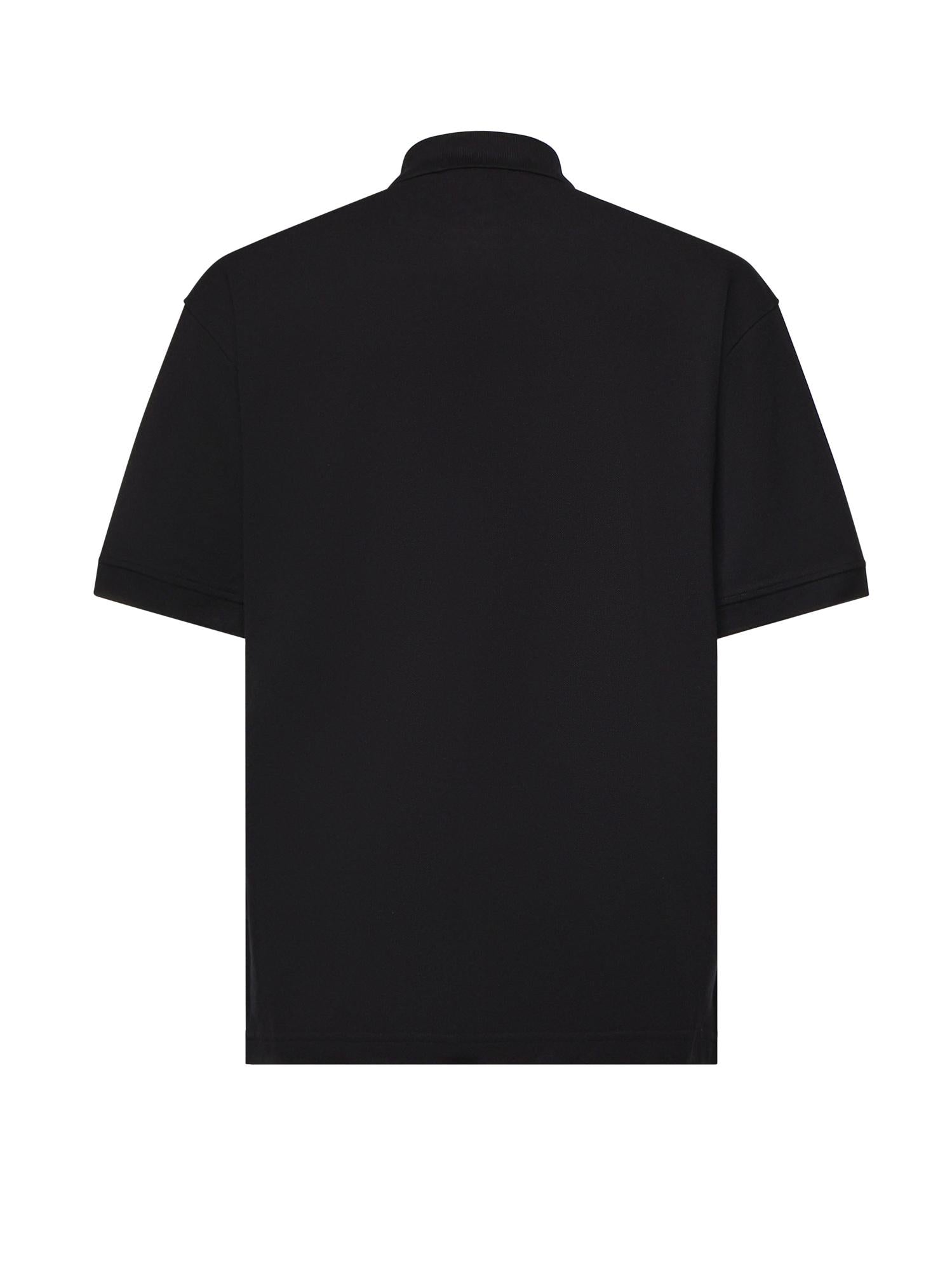 Polo con ricamo logo in piqué di cotone L1S152200001 S0039V0029 STONE ISLAND 