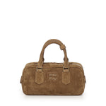 Bauletto Arcadie in pelle scamosciata 5BB142 2CS4F0393 MIU MIU 