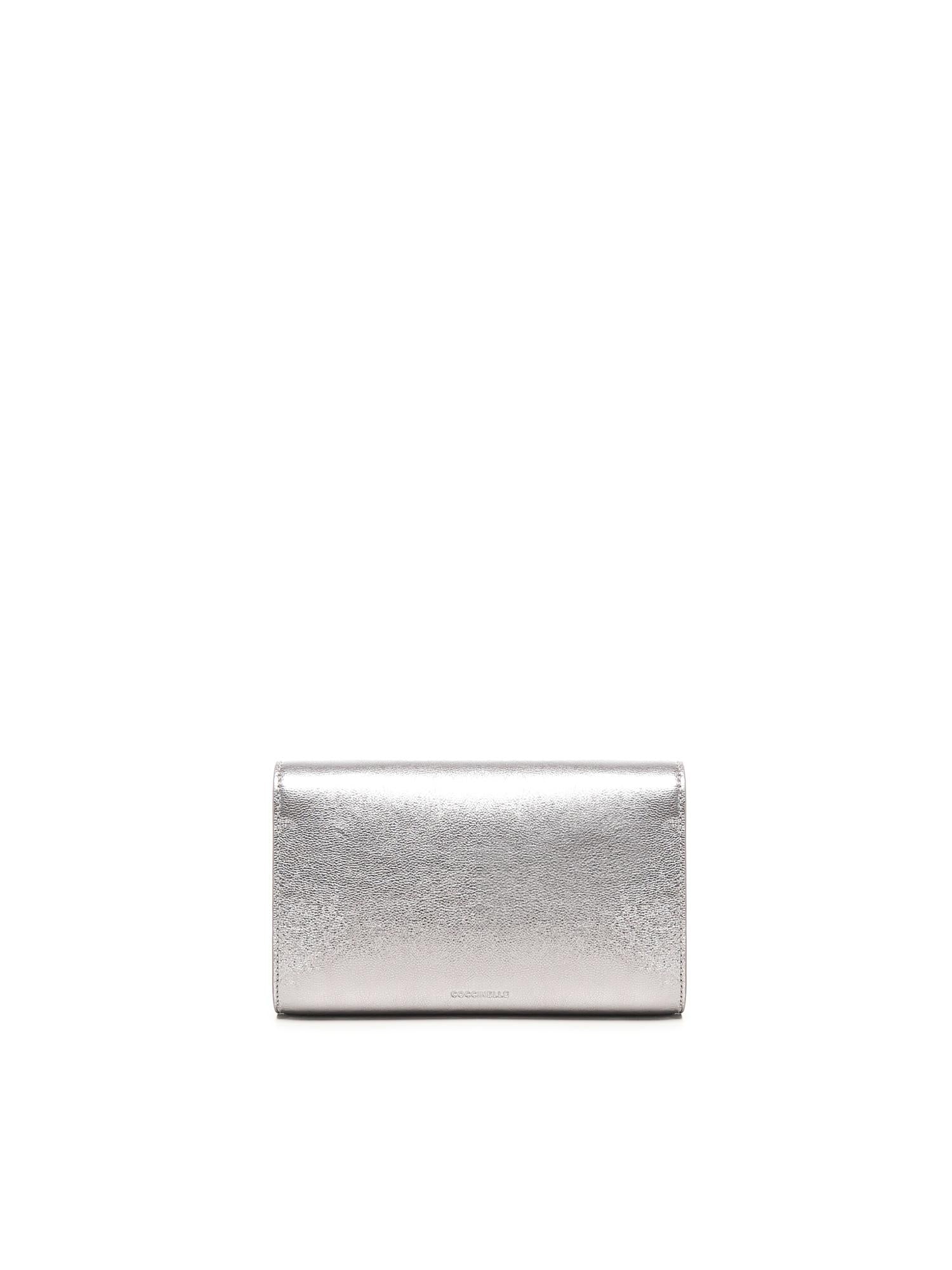 HANDBAG SMOOTH LEATHER / STEEL E1TOB150101 Y43 COCCINELLE 