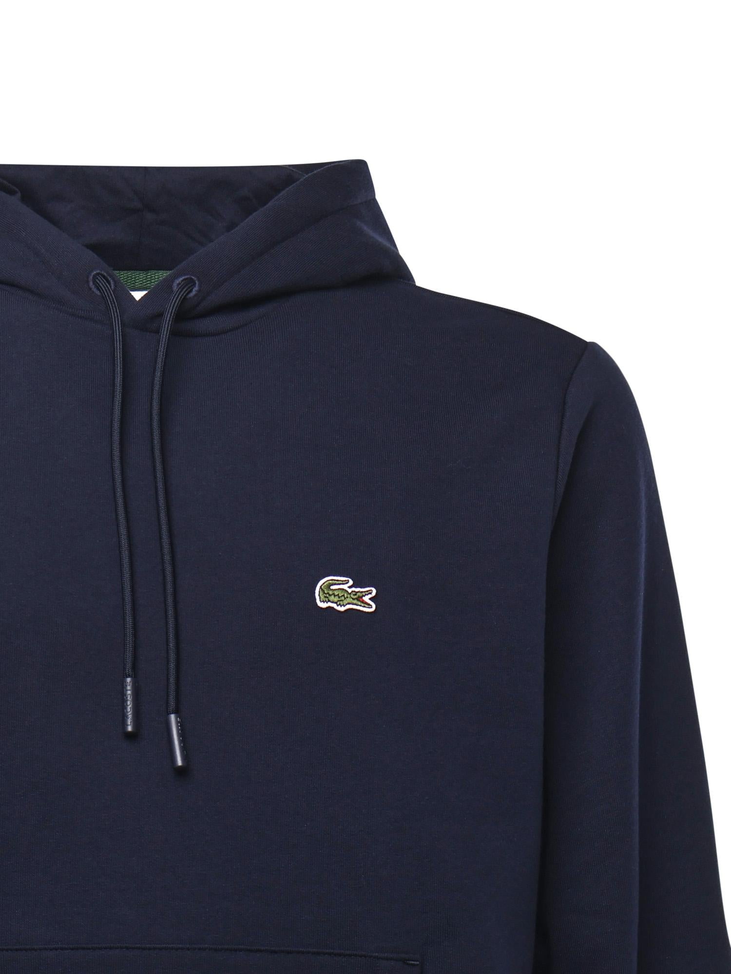 Felpa con cappuccio in pile SH9623 166 LACOSTE 