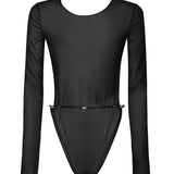 Body a schiena nuda 791344 Y37TE1000 SAINT LAURENT 