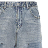 Jeans Double Knee Carpenter in denim FOSS26DP01012 6327 FOUND 