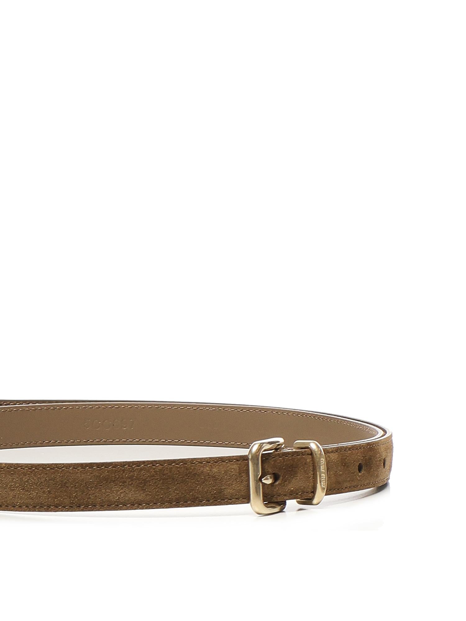 Cintura in pelle scamosciata 5CC697 2CSSF0393 MIU MIU 