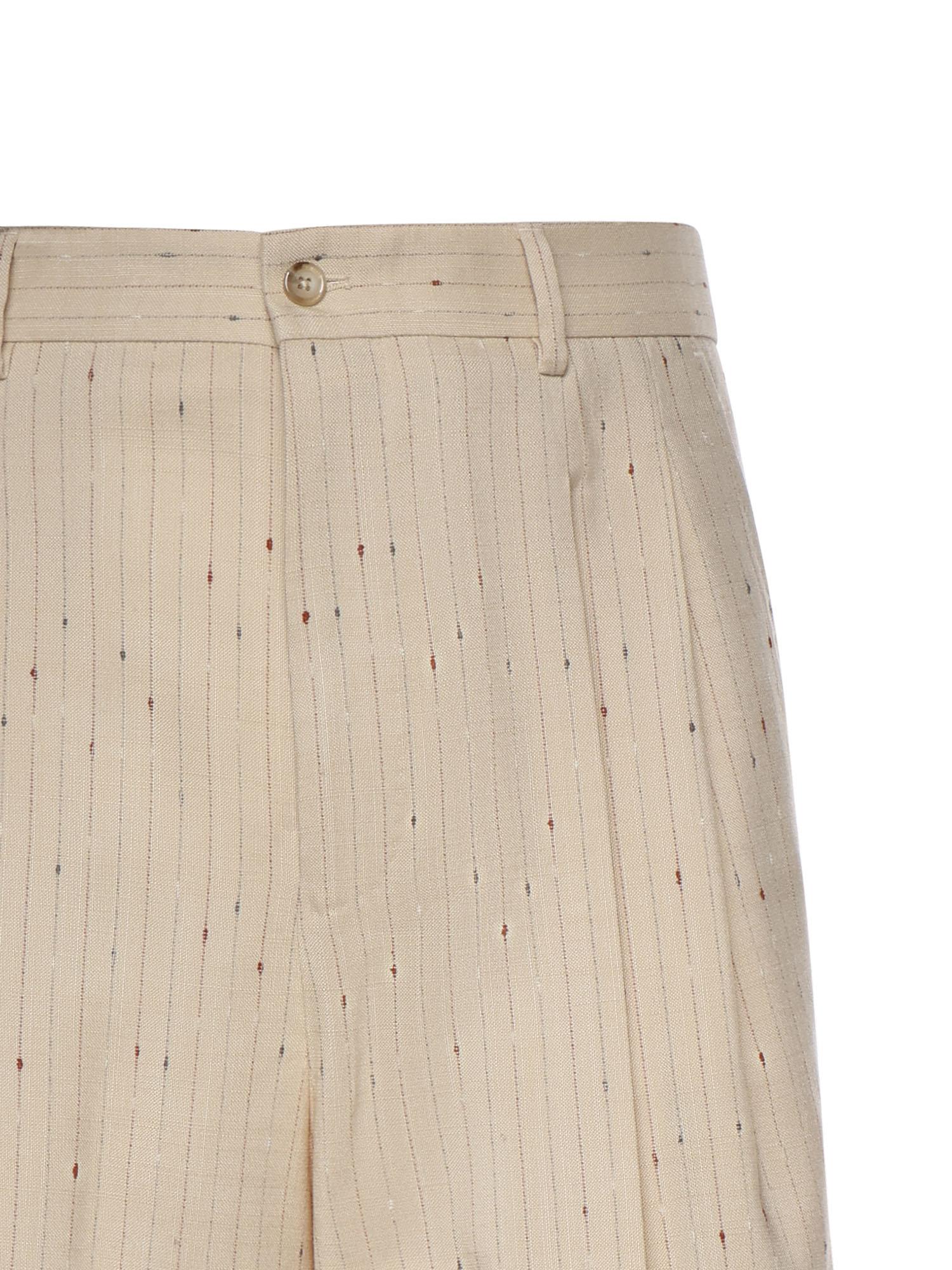 Pantaloni gessati GP20WT FBMFWS8051 DOLCE & GABBANA 