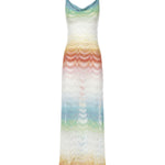 Abito copricostume lungo in viscosa lamé MC26SQ02 BR014HSM9X1 MISSONI 