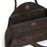 Borsa Oyster Mini in pelle OYSTER SHOULDER BAG MINI SUEDE  YUZEFI 