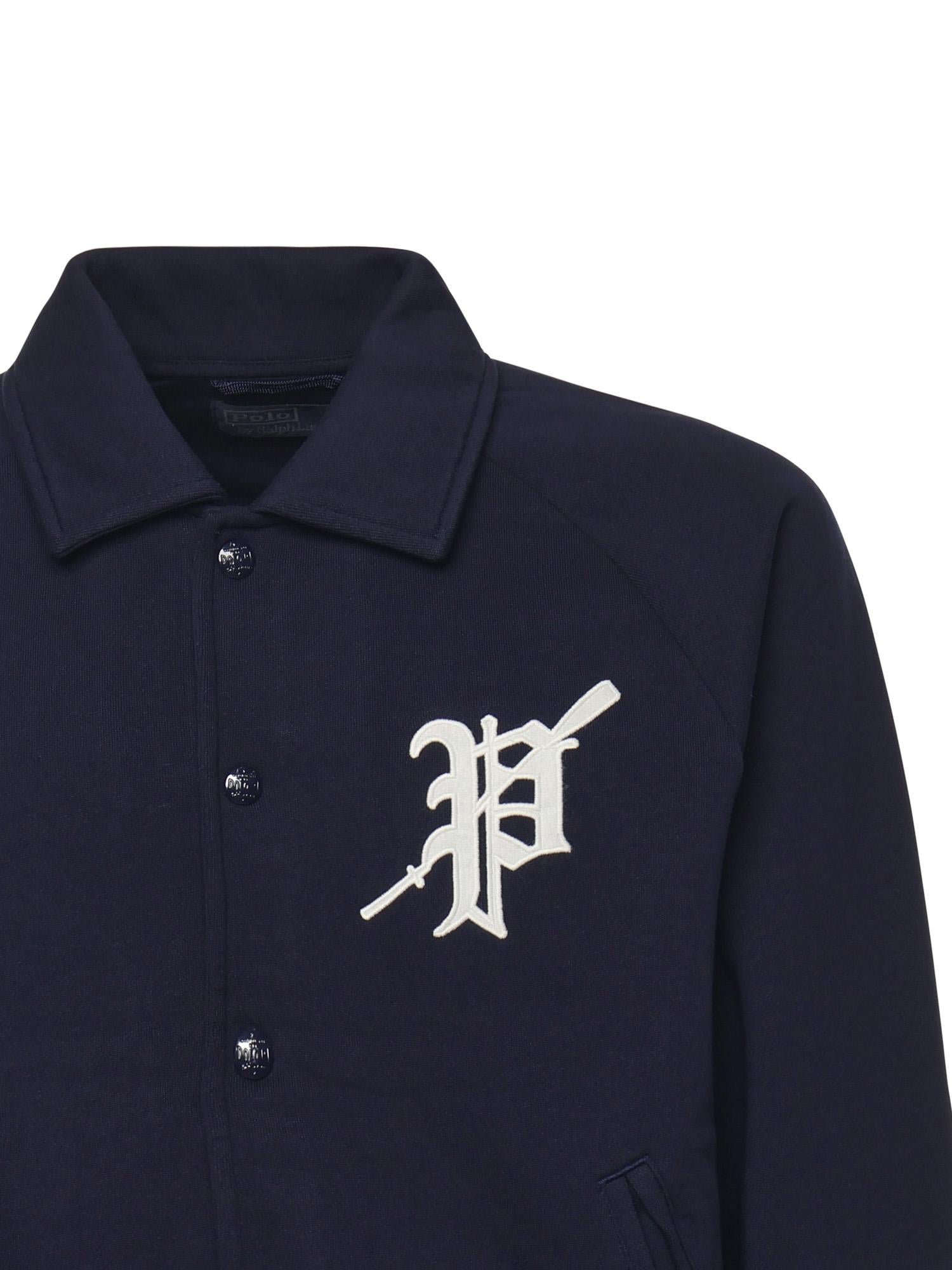 Giacca Bomber con stampa<BR/> 710981147 001 POLO RALPH LAUREN 