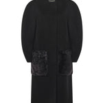 Cappotto in lana FF6165 A5HDF1FL8 FENDI 
