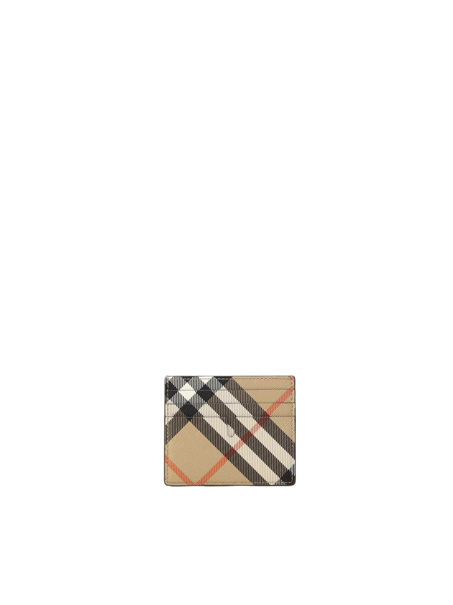 Porta carte di credito Check 8112305 A2021 BURBERRY 