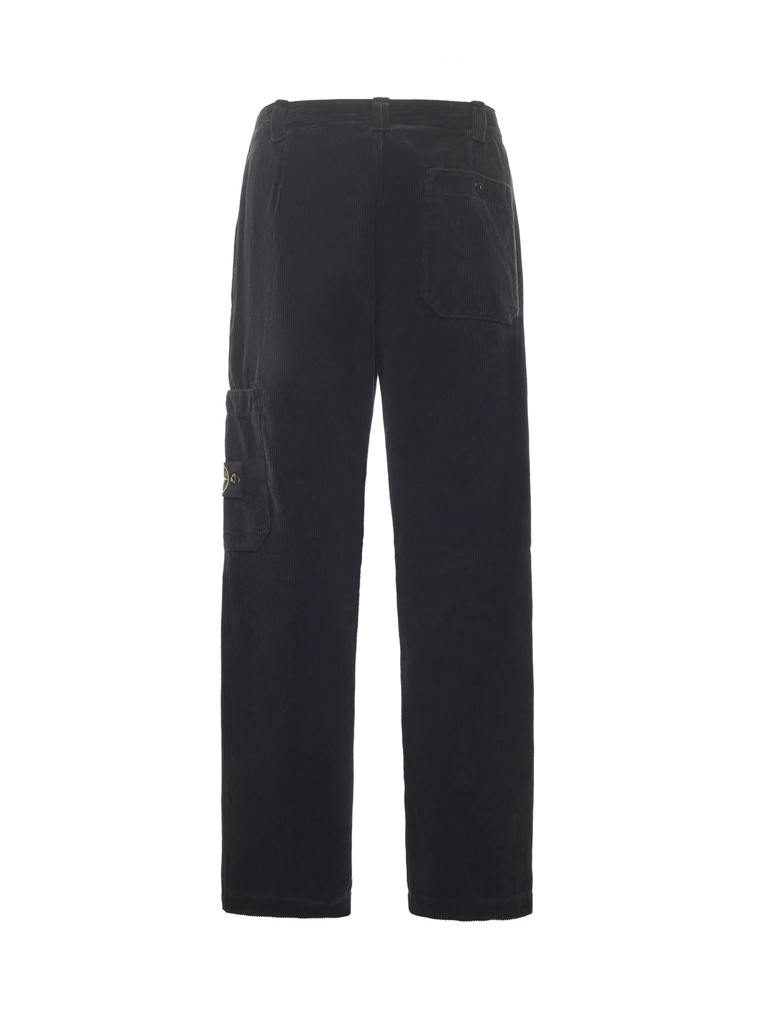Pantalone in velluto a coste con logo K2S153100039 S0212V0029 STONE ISLAND 