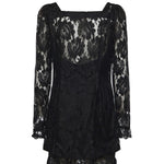 Mini abito Claudia CD3812 BLACK FOR LOVE & LEMONS 