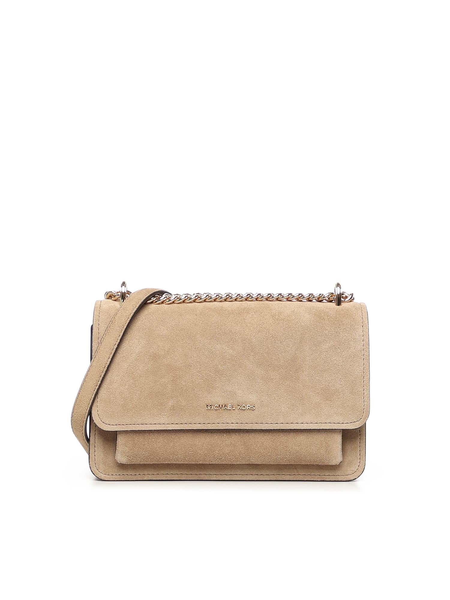Borsa a spalla Claire in pelle scamosciata 30F5GC7L3S 297 MICHAEL MICHAEL KORS 
