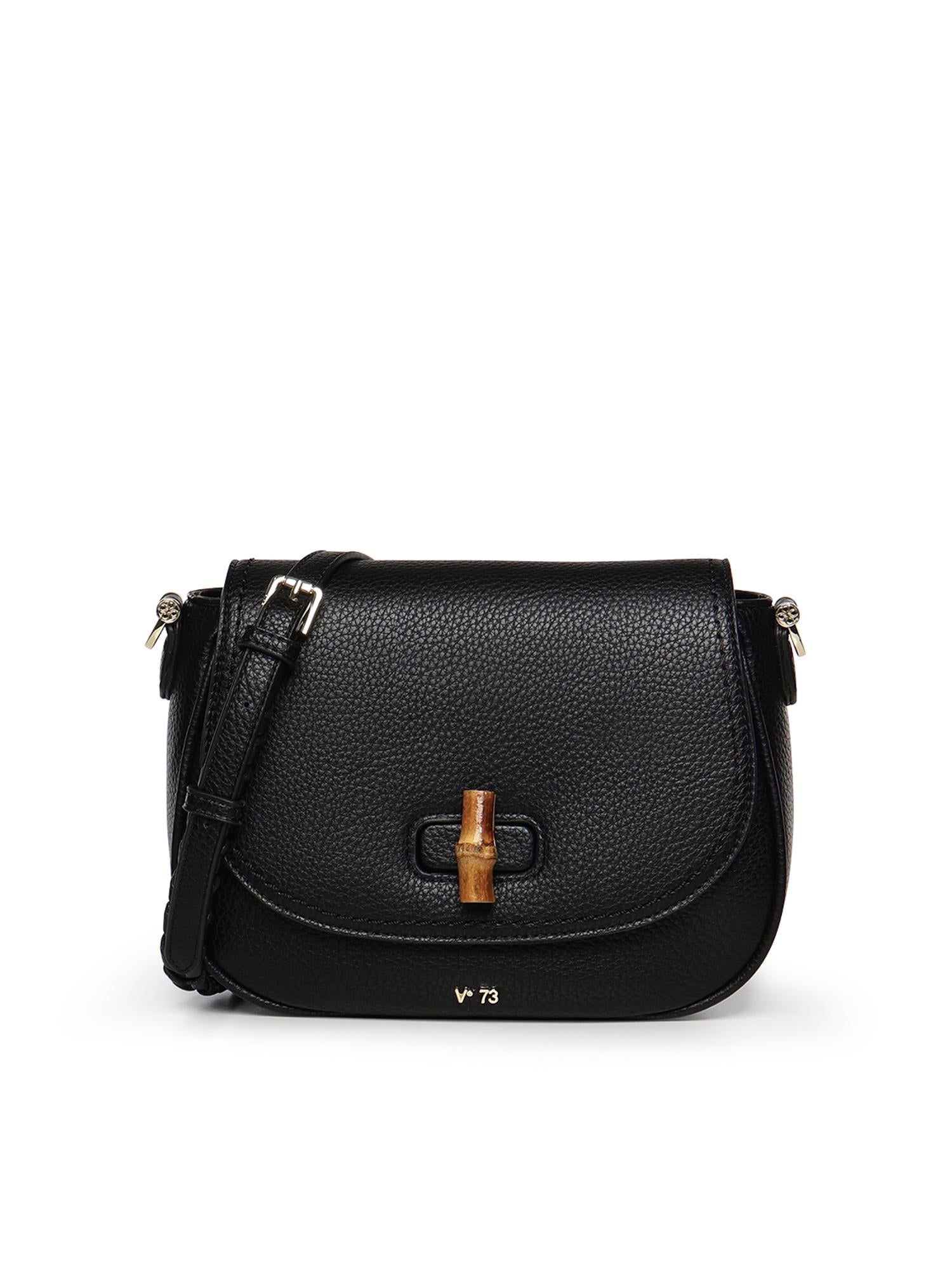 Borsa a tracolla Beatrice con logo 73BS9M607 BEATRICENERO V° 73 