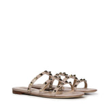 Sandalo slide Rockstud in pelle 7W2S0C49 VODP45 VALENTINO GARAVANI 