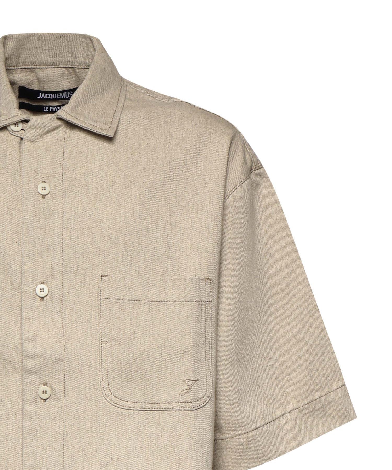 Camicia in denim Paysan de-Nîmes SHM00585AD00044 130 JACQUEMUS 