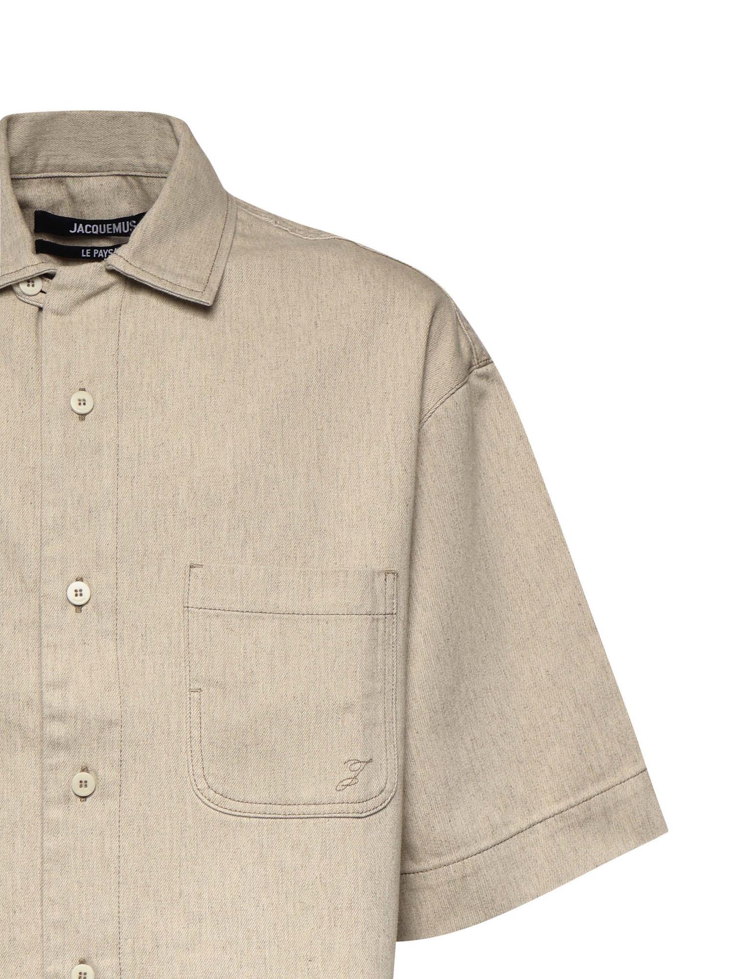 Camicia in denim Paysan de-Nîmes SHM00585AD00044 130 JACQUEMUS 
