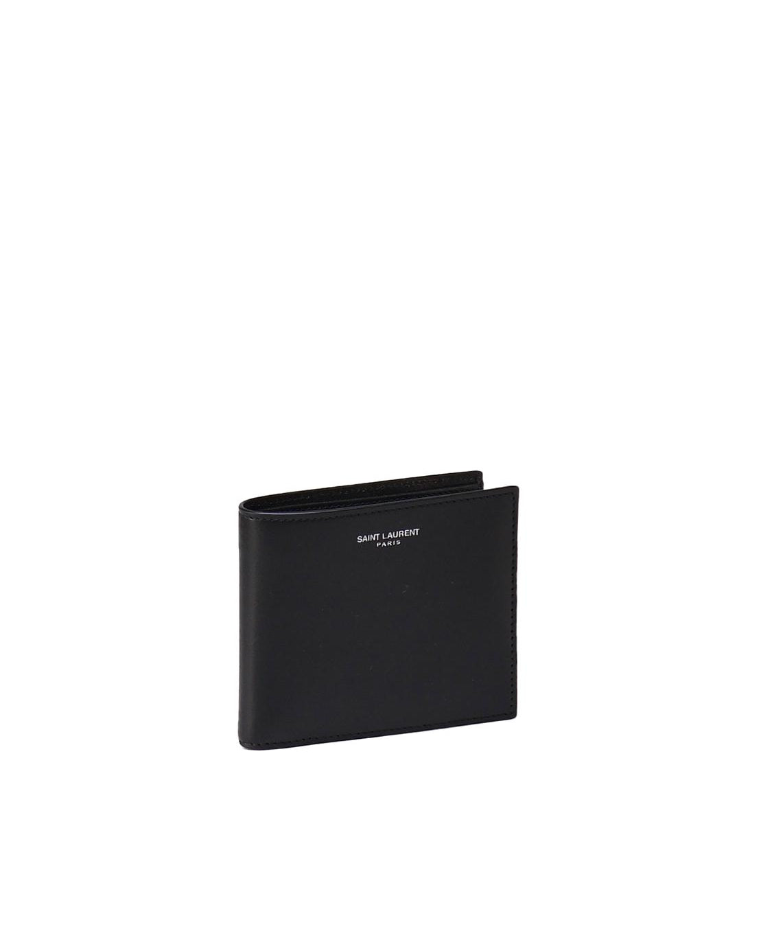 Portafogli bifold con logo 396303 0U90N1000 SAINT LAURENT 