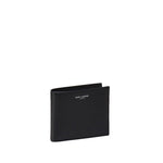 Portafogli bifold con logo 396303 0U90N1000 SAINT LAURENT 
